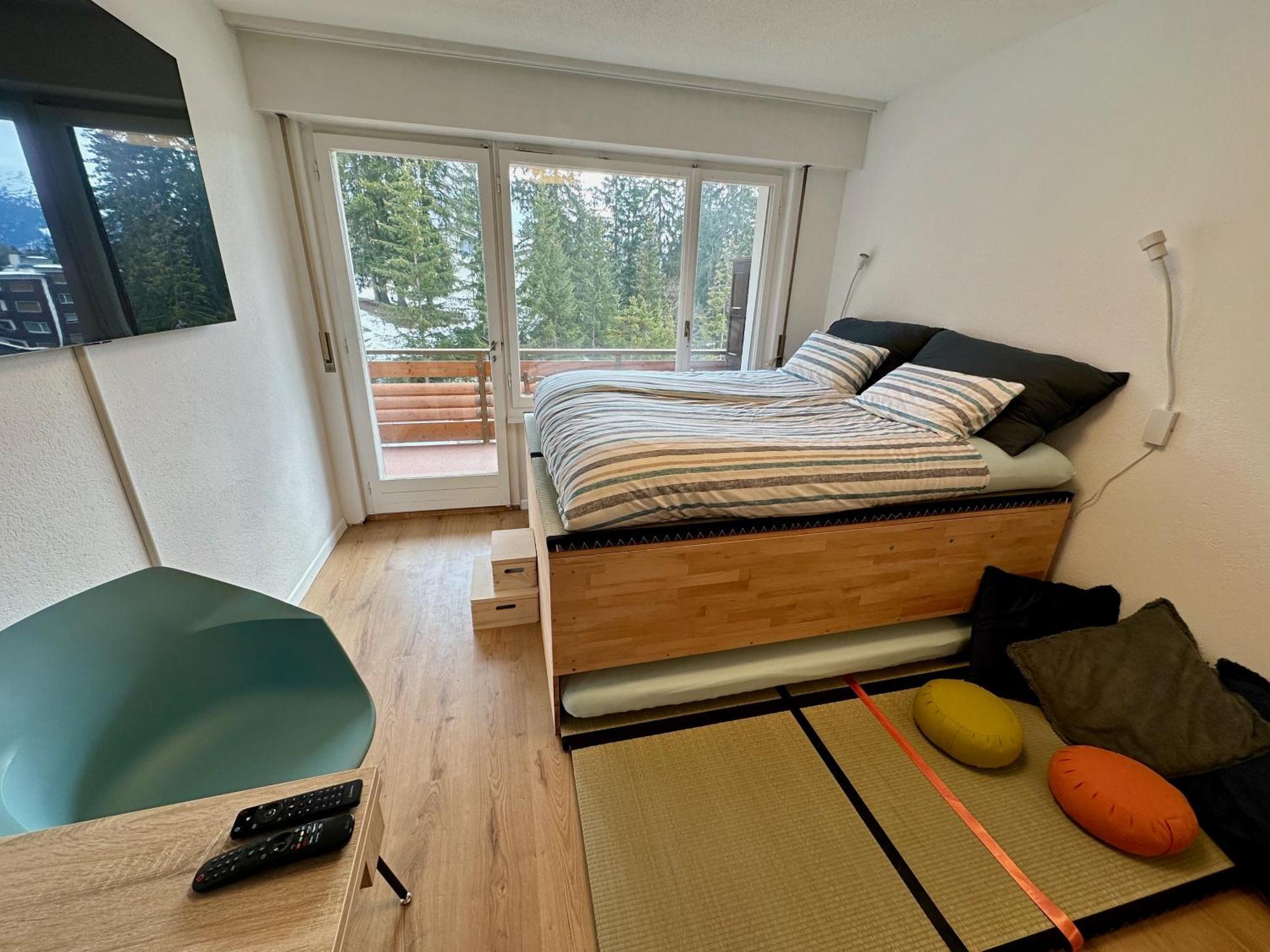 Studio Serenity, 4 Min Walk To Center! Crans-Montana Buitenkant foto